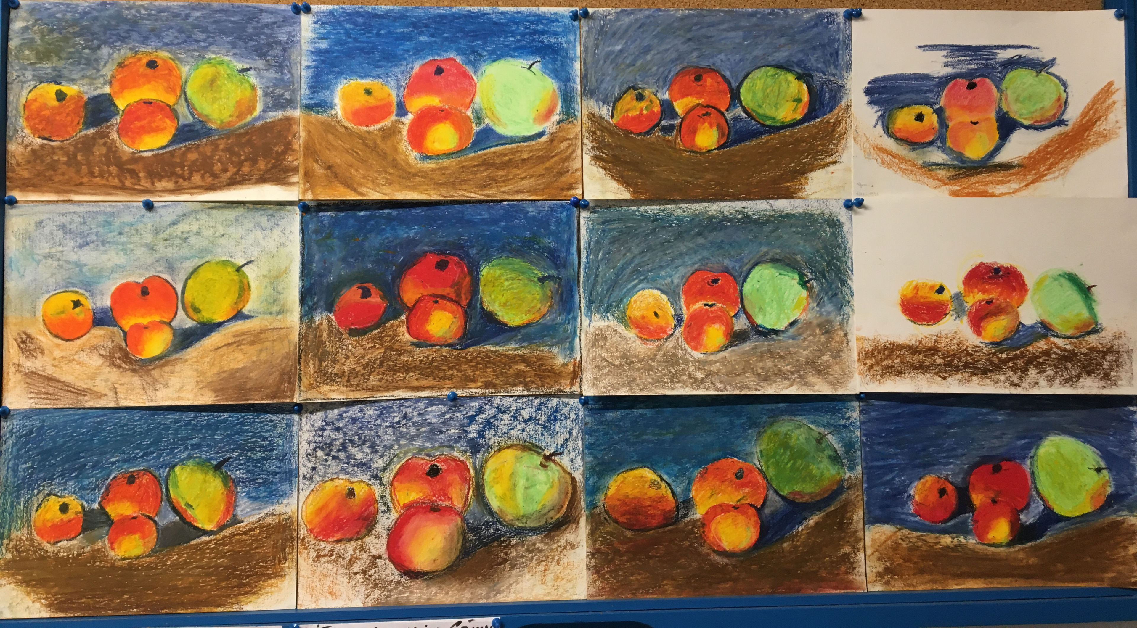 Fruits drawing